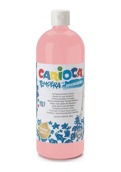 Carioca Tempera Yavruağzı Guaj Boya 1000 ML 030-08 Çok Renkli