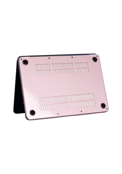 Neo Şeffaf Macbook Uyumlu Kapak - Pembe