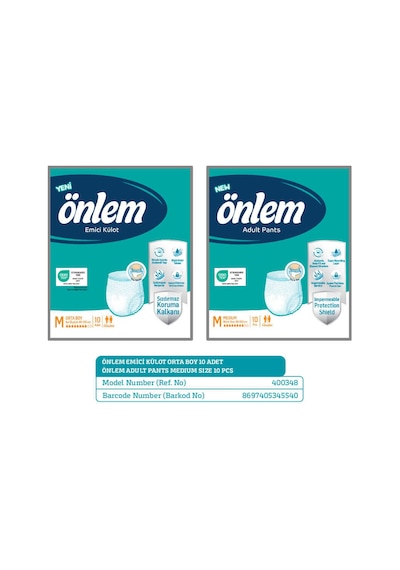 Önlem Medium Emici Külot - 30 Adet M