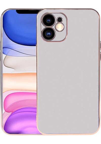 Apple Uyumlu iPhone 11 Kılıf Zore Viyana Yüzeyi Buzlu Transparan Tasarım Kılıf