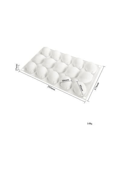 Silikon Kalıp Çoklu Limon Kalıp Taş Tozu İthal Epoksi Reçine Silikon Kalıp Hb210-0202