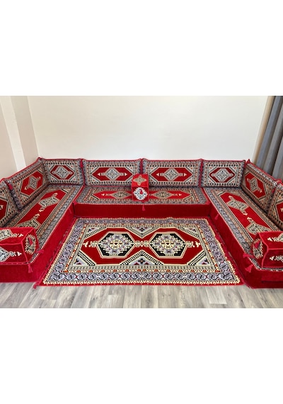 Coton Şark Köşesi 20cm Minderli Konsept 15 Parça