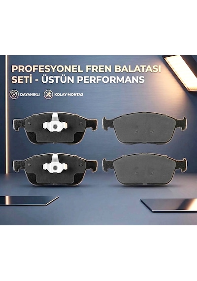 Ford Focus 3 - Fiesta 6 2012-2020 Ön Fren Balatası Takımı Bv61 2k021 Ac