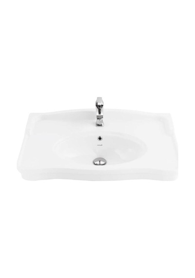 Creavit Antik AN080 Mobilya Uyumlu Lavabo Beyaz 50x80 CM