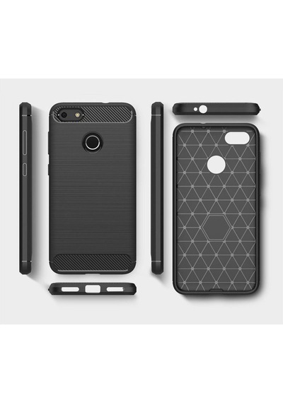 Huawei P9 Lite Mini Silikon Karbon Fiber Kilif 418857216