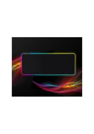 Rgb Led Gaming Mouse Pad 80x30 Xxl - 13 Renk Mod, Gaming Mousepad Işıklı, Oyuncu Büyük Keyboard Mouse Pad Kaymaz Us