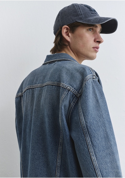 Mavi - Ray Classic Denim Vintage İndigo Mavisi Jean Ceket 0110273-89412 Mavi