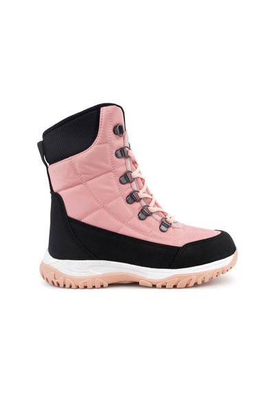 Kids Club Shoes Felix Ortopedik Kaymaz Taban Unisex Kar Botu Çocuk Bot Pudra