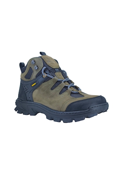 Bulldozer Outdoor Bot Nubuk Deri Haki 250004 Haki