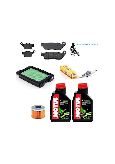 Honda Cbr 250 Uyumlu Bakım Seti Ngk Buji Dahil Full Set 2011-17 Arasmoto