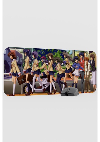 Clannad After Story Anime V4 - 70x30 Xl Gaming Kauçuk Kaymaz Taban Mouse Pad Fare Altlığı