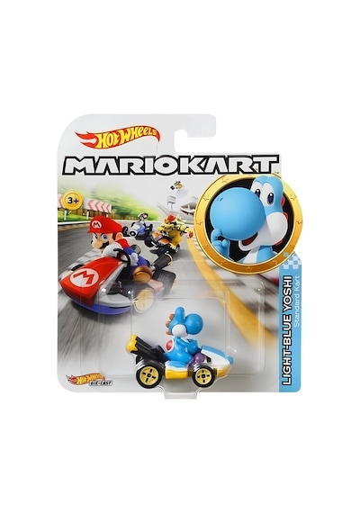 Hot Wheels Mario Kart Karakter Araçlar Lıght Blue Yoshı Gbg35 Çok Renkli