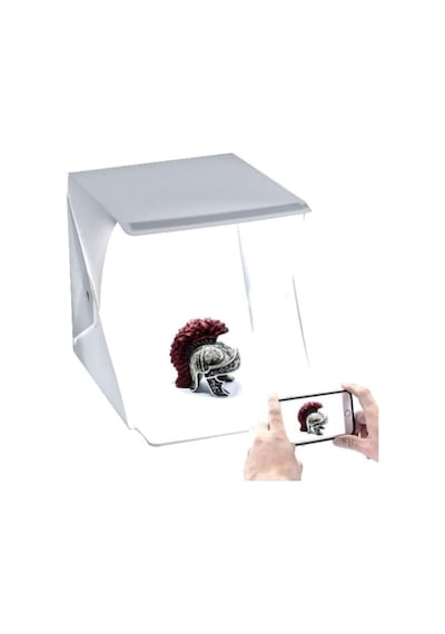 Chermik Fotoğraf Ürün Çekim Çadırı 23 X 23 Led Işıklı Stüdyo