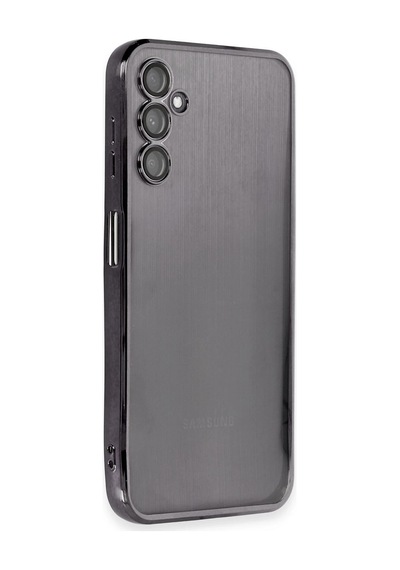 Newface Samsung Galaxy Uyumlu A14 4g Kılıf Razer Lensli Silikon Glblseme - 63 - Siyah Sıyah