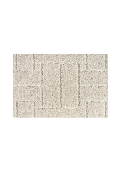 Raschel Carpet Kaymaz Taban Moopy Oval Krem Bukleli Yumuşak Soft Dokuma Yolluk Halı Salon Halısı Lp1001a Krem Krem
