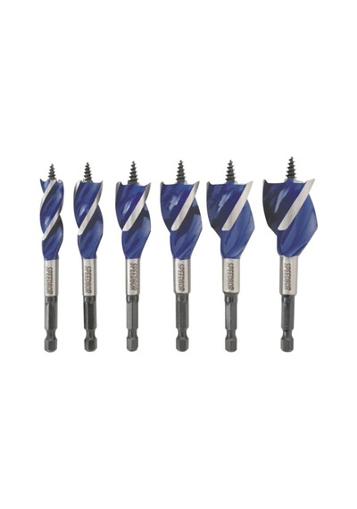 Irwin Speedbor Ahşap Matkap Seti, 10,2 Cm, 6 Parçalı 1877239