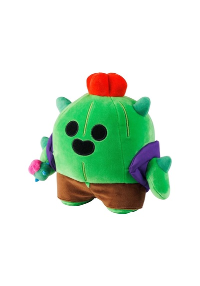 Pmı Brawl Stars 20cm Pelüş Figür - Spike Renkli