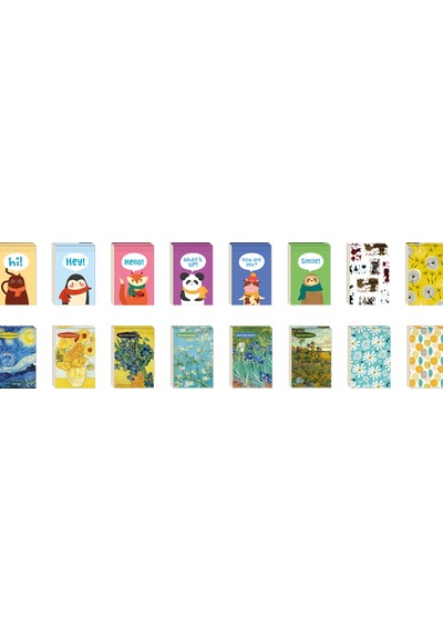 Lilamor Bloknot Minik Mutlu Mini 5x7,5 110 Syf.