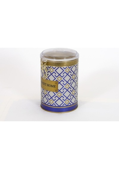 Ef112-a9 Turkish White Blue Swt Home Desenli Baharatlık 1 Lt Çok Renkli