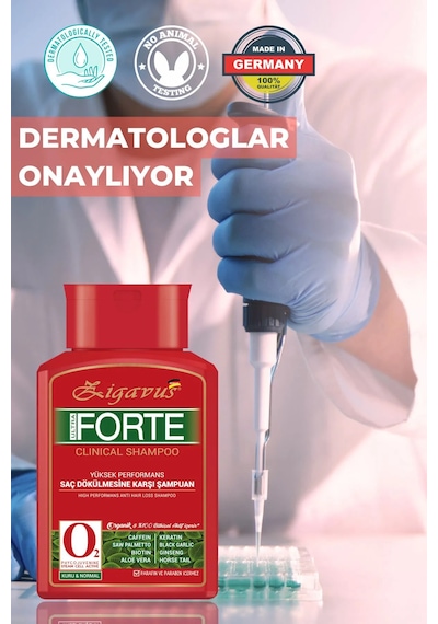 Zigavus Forte Ultra Clinical Kuru Saçlar Için Şampuan 220 X 2ml Kuru - Normal