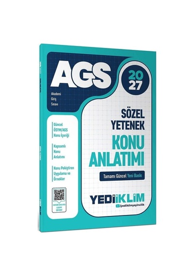Yediiklim 2027 Meb-ags Sözel Yetenek Konu Anlatımı