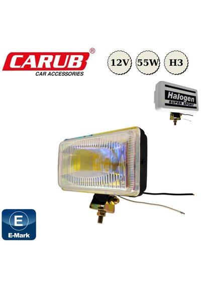 2 Adet Carub Sis Lamba Comet 450 15x8,5x7cm Kapaklı Colormatik