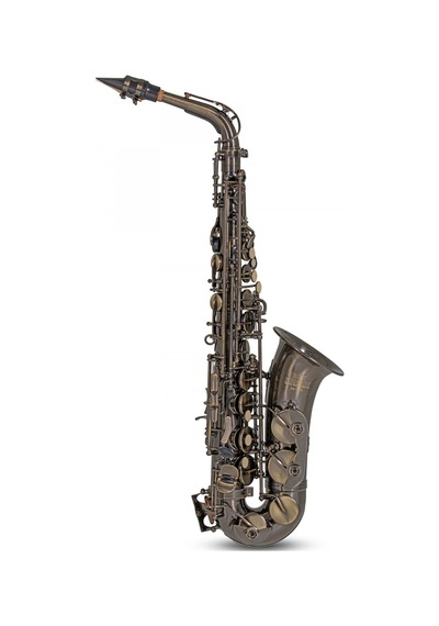 Roy Benson As-202a Alto Saksafon Antik Eskitilmiş Bronz Vintage Tarz