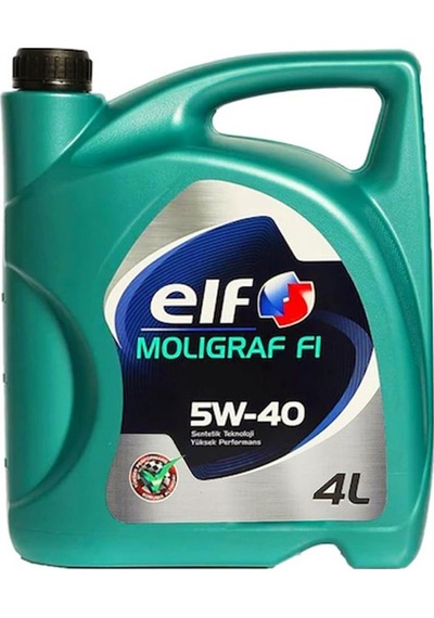 Elf Moligraf F1 5W-40 Sentetik Motor Yağı 4 L