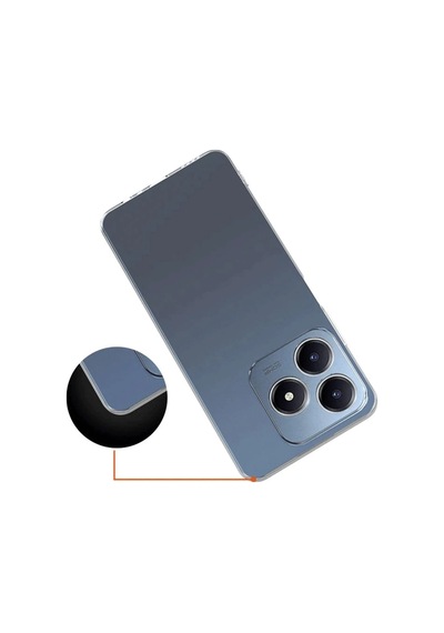 Cosmotex Newface Realme C61 Kılıf Lüx Şeffaf Silikon