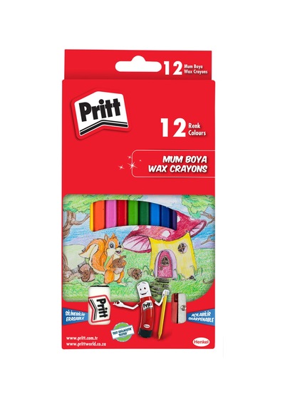 Pritt Slinebilir Pastel Boya 12'li