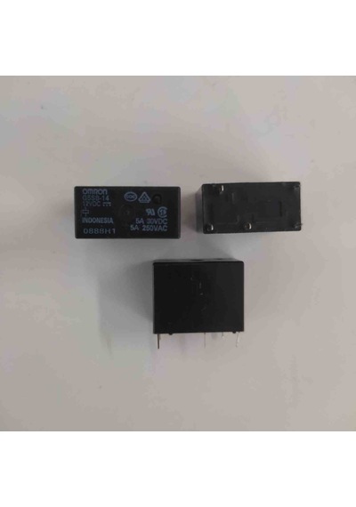 G5sb-14-12vdc 12v 5a 5pın Omron Röle 6 Adet