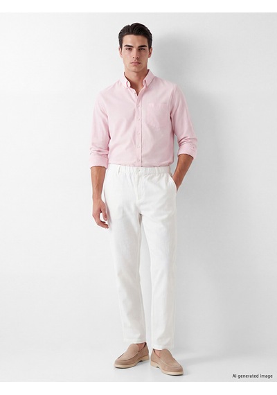 Lcwaıkıkı Classic Pembe Regular Fit Oxford Erkek Gömlek