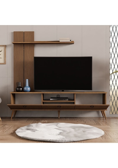 Mezza 1380 Terra 180 Cm (Ahşap Ayaklı) Tv Ünitesi Ürgüp - Kaplan Mezza 1380 Terra 180 Cm (Ahşap Ayaklı) Tv Ünitesi Ürgüp - Kaplan