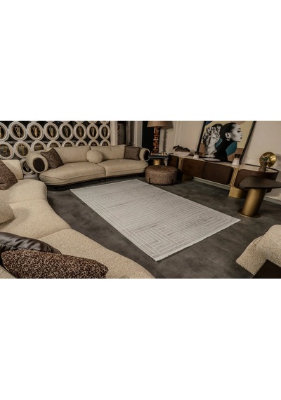 Kreasyon Halı Cunda Cn015 Gri Yolluk