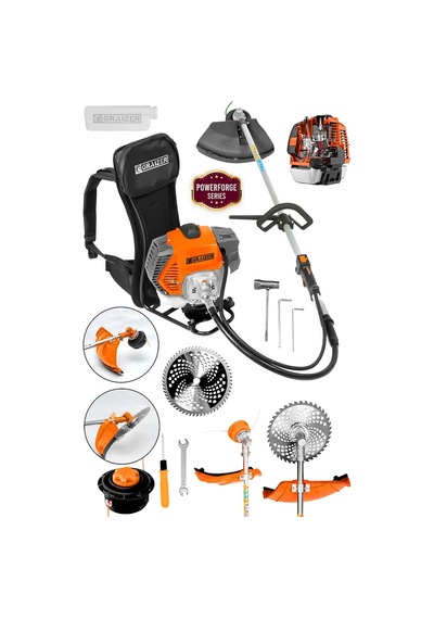 Graizer Series 58 Cc 11000 Rpm Sırt Tipi Benzinli Ot Çalı Çim Biç