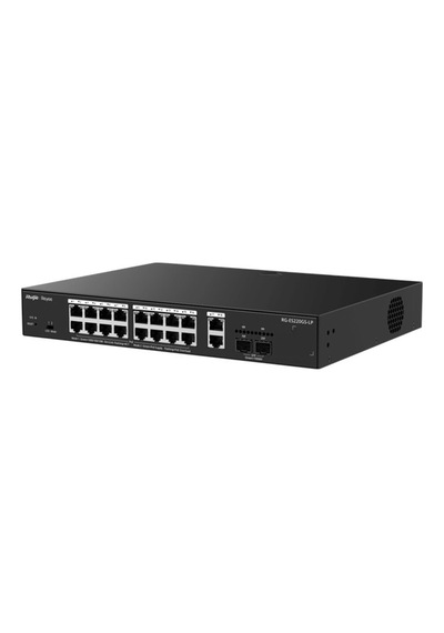 Reyee Rg-es220gs-lp 16 Port Gıgabıt+2xgb Rj45/sfp Uplınk Cloud Yönetilebilir 130w Poe Rackmou