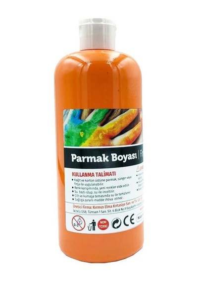 Red Apple Parmak Boya 500 Gr Turuncu Rp 500-18
