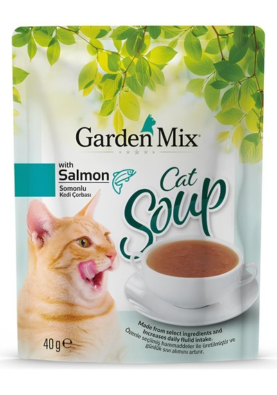 Garden Mix Somonlu Kedi Çorbası 40 G