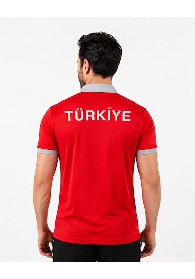 Hummel Otantik Milli Takım Kamp Tişört Kırmızı