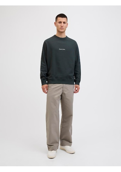 Jack & Jones Jornorrebro Emb Sweat Crew Noos Forest River Forest River