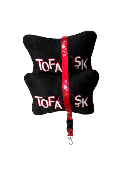 Tofaş Şahin Doğan Kartal Alçak Göğüs Torpido Koruma Halısı / Tofaş Siyah Polar Yastık Oto Aksesuar