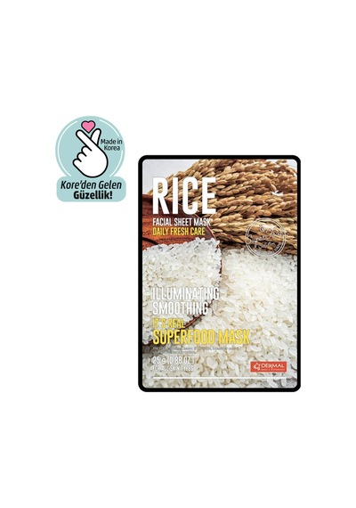 Dermal Aydınlatıcı & Pürüzsüzleştirici Pirinç Maskesi 25g - 4 Adet Tarı
