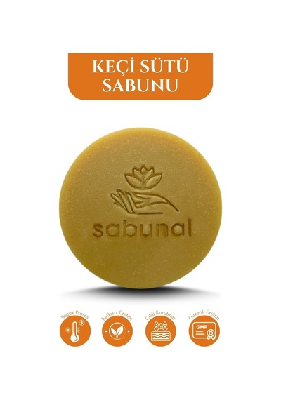 Sabunal Keçi Sütü Sabunu - Cilt Tonu Dengeleyici ve Aydınlatıcı Sabun 100 G