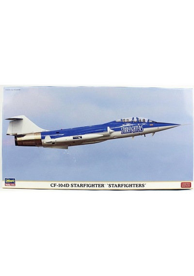 Hasegawa 7544 1/48 Ölçek, Cf-104d Starfighter Starfighters , Savaş Uçağı Plastik Model Kiti-58225