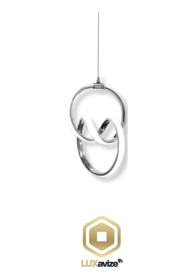Venüs Modern Beyaz Led Avize Yatak Odası - Hol - Salon Beyaz