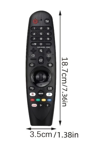 Akb75855501 Smart Tv Uzaktan Kumanda -akb75855501, Mr20gamr21ga, Mr21gc Modelleri İle Uyumlu - Kızılötesi, Pil Gücünde, 3 Cihaza Kadar Destekler