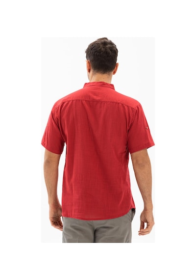 Kısa Kol Şile Bezi Bodrum Erkek T-shirt Kırmızı 3051 Kırmızı