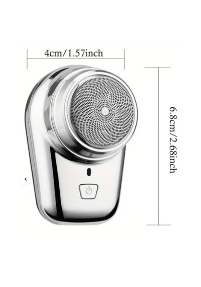 Mini Shaver Sıfır Sakal Taşınabilir Şarjlı Tıraş Makinesi Ipx6 Korumalı 4801