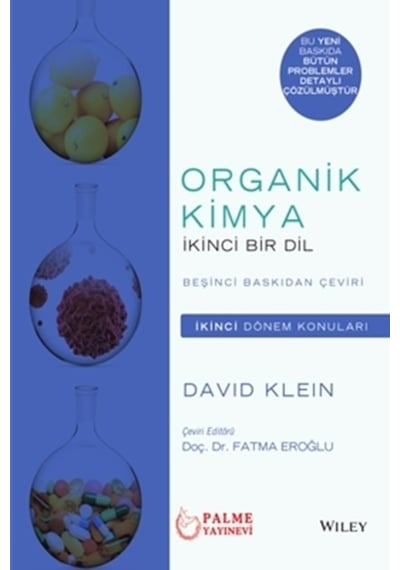 Palme Yayınevi Organik Kimya İkinci Bir Dil-İkinci Dönem Konuları