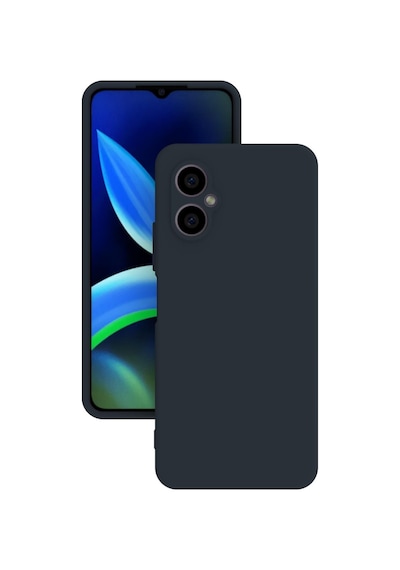 Omix X3 Kılıf Kamera Korumalı Silikon Rubber Arka Kapak Lacivert